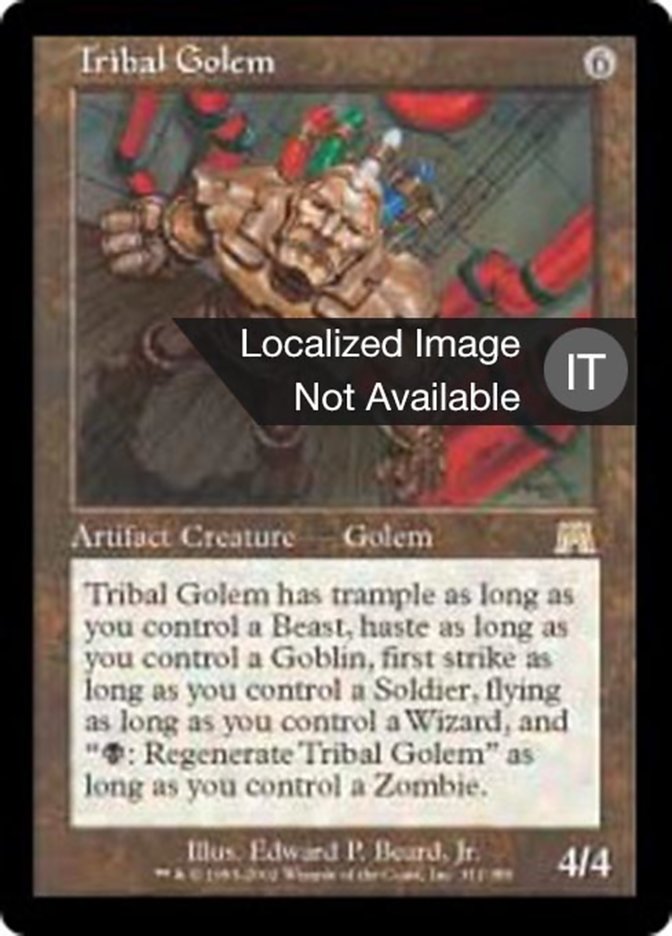 Tribal Golem