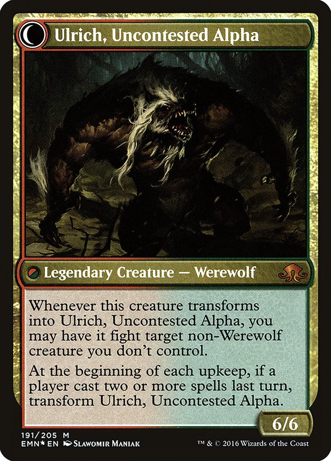 Ulrich of the Krallenhorde // Ulrich, Uncontested Alpha