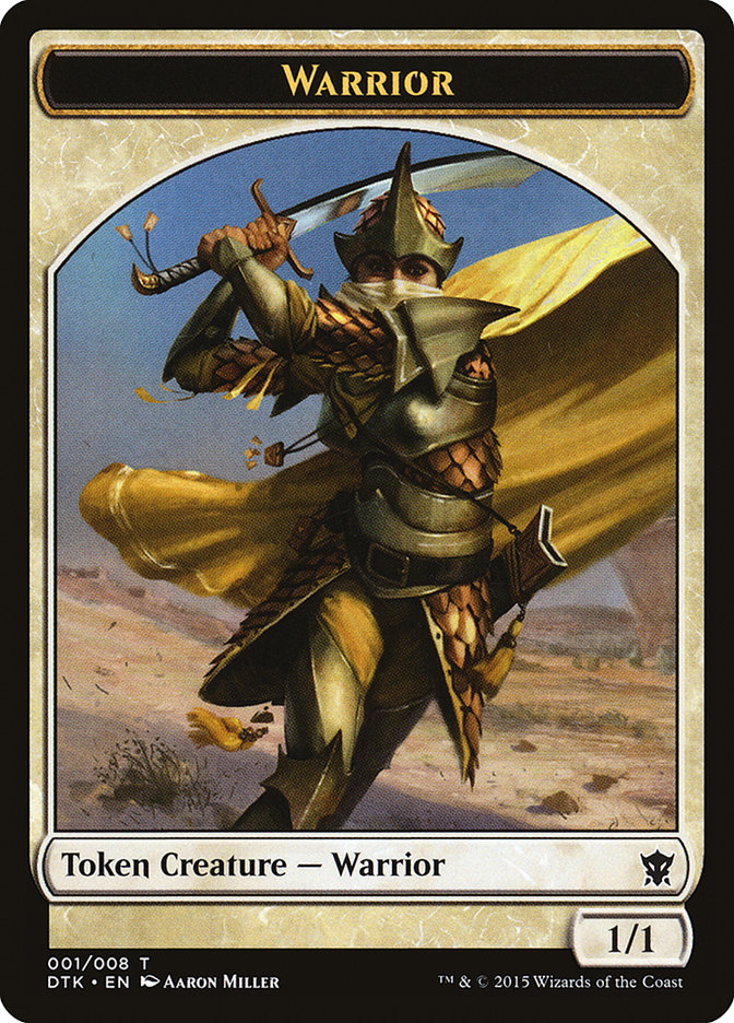 1/1 Warrior Token