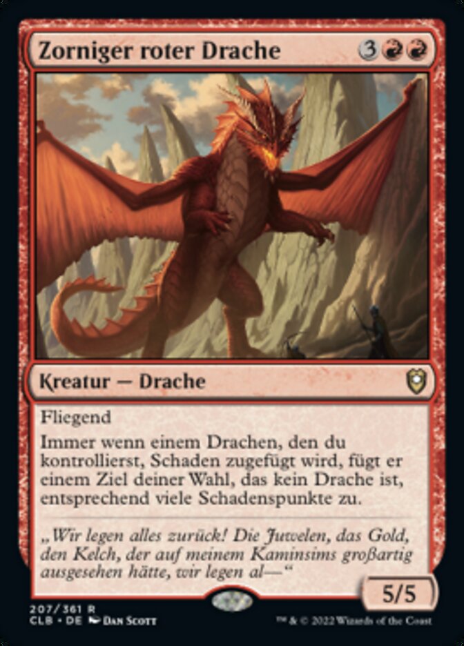 Wrathful Red Dragon