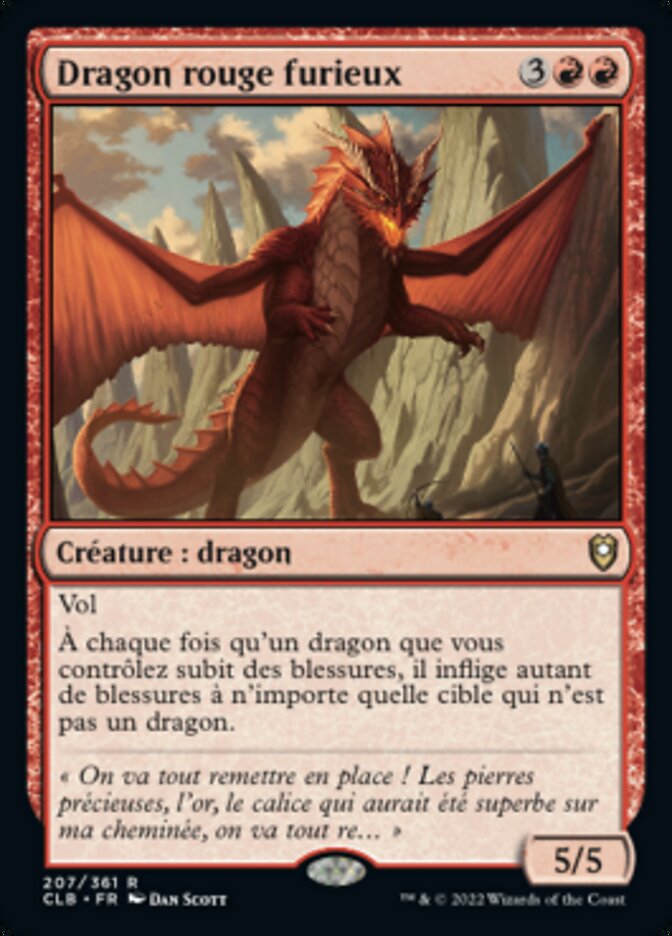 Wrathful Red Dragon