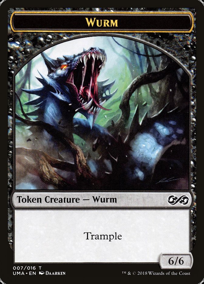 6/6 Wurm Token