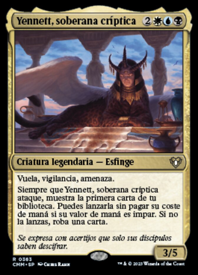 Yennett, Cryptic Sovereign