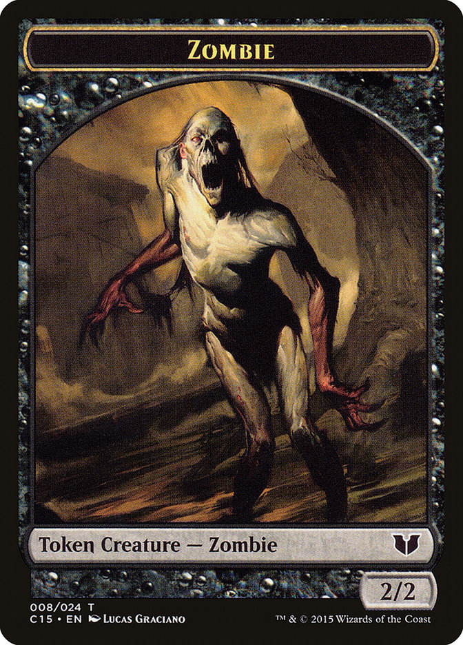 2/2 Zombie Token