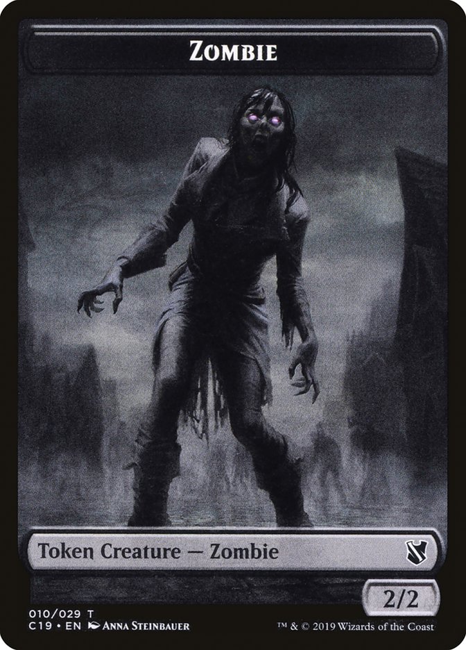 2/2 Zombie Token