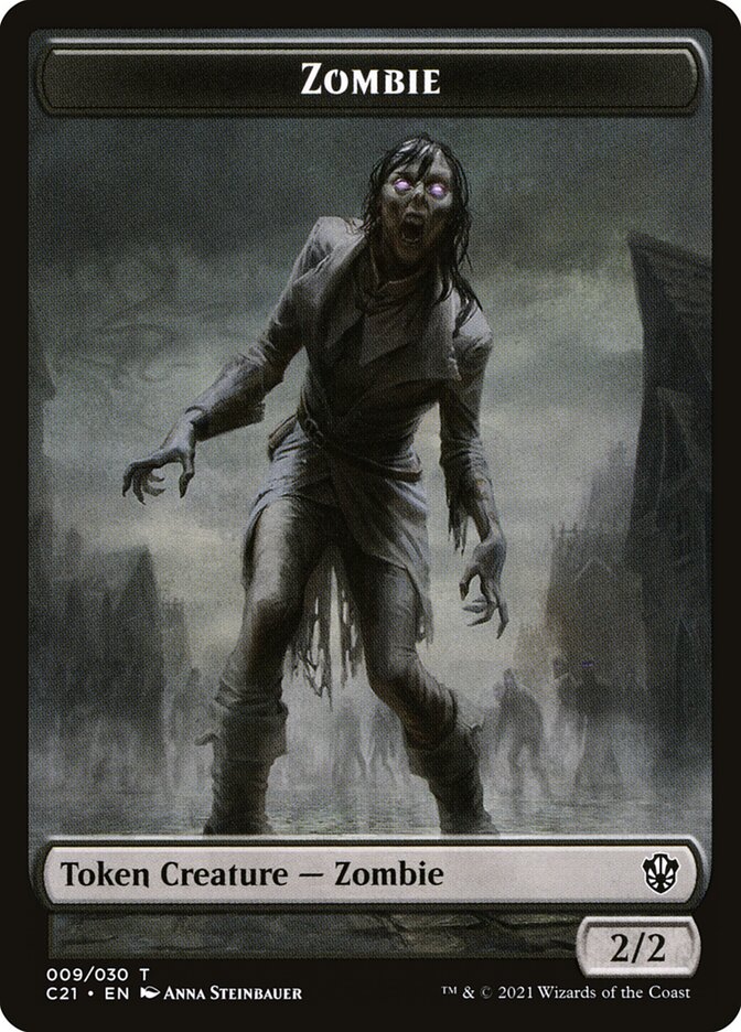 2/2 Zombie Token