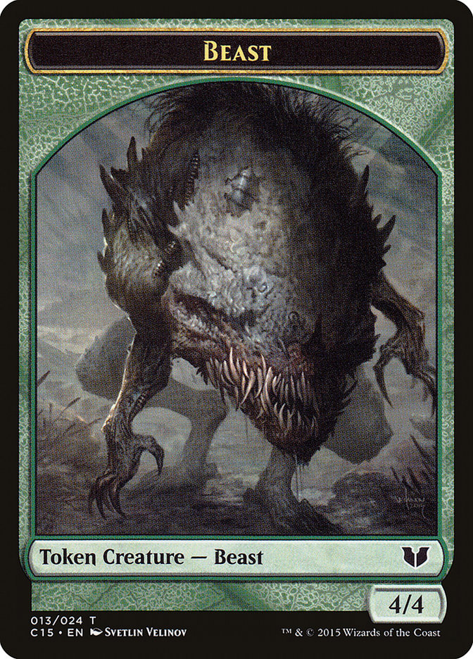 4/4 Beast Token