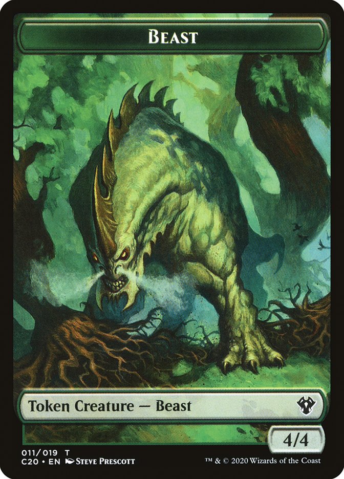 4/4 Beast Token