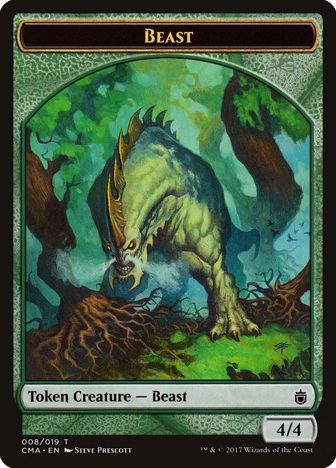 4/4 Beast Token