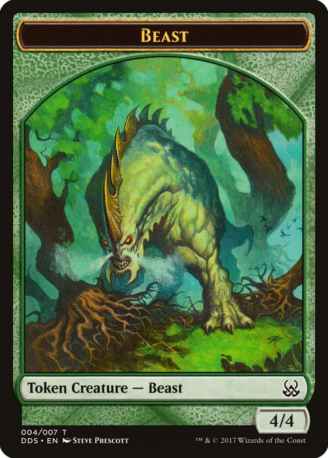 4/4 Beast Token