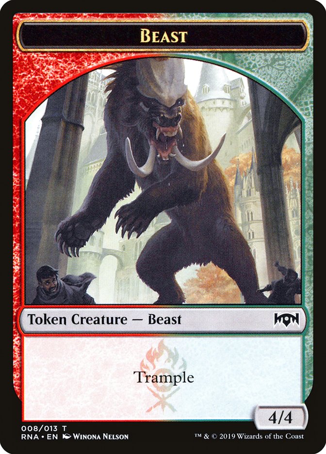 4/4 Beast Token