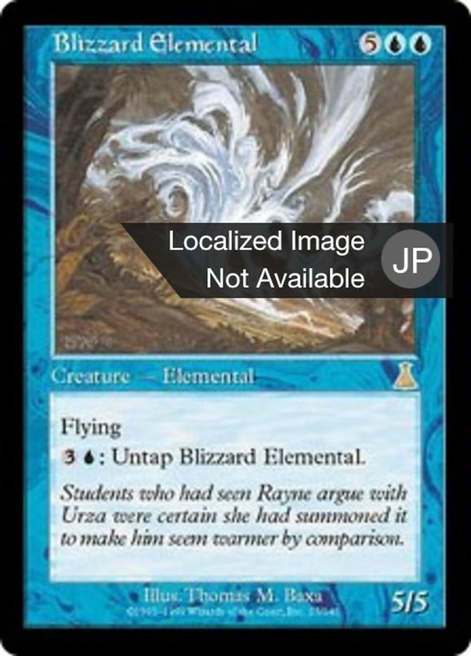 Blizzard Elemental