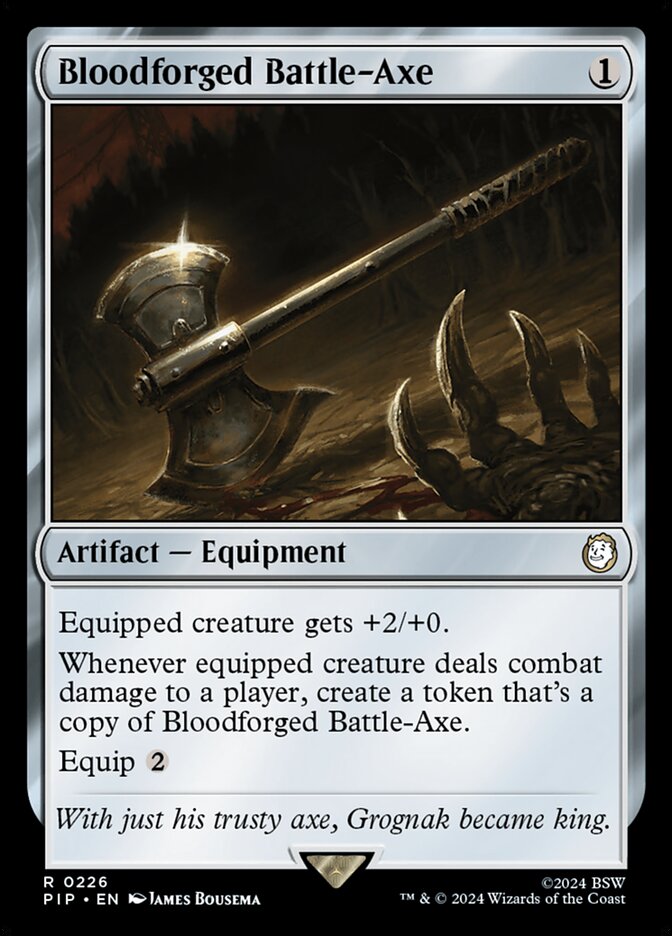 Bloodforged Battle-Axe