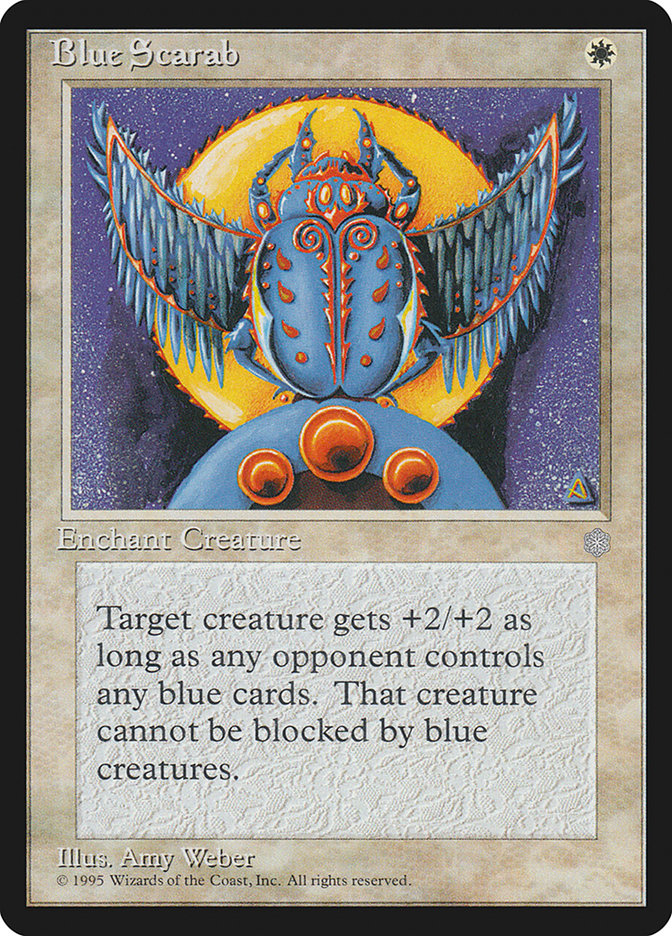 Blue Scarab