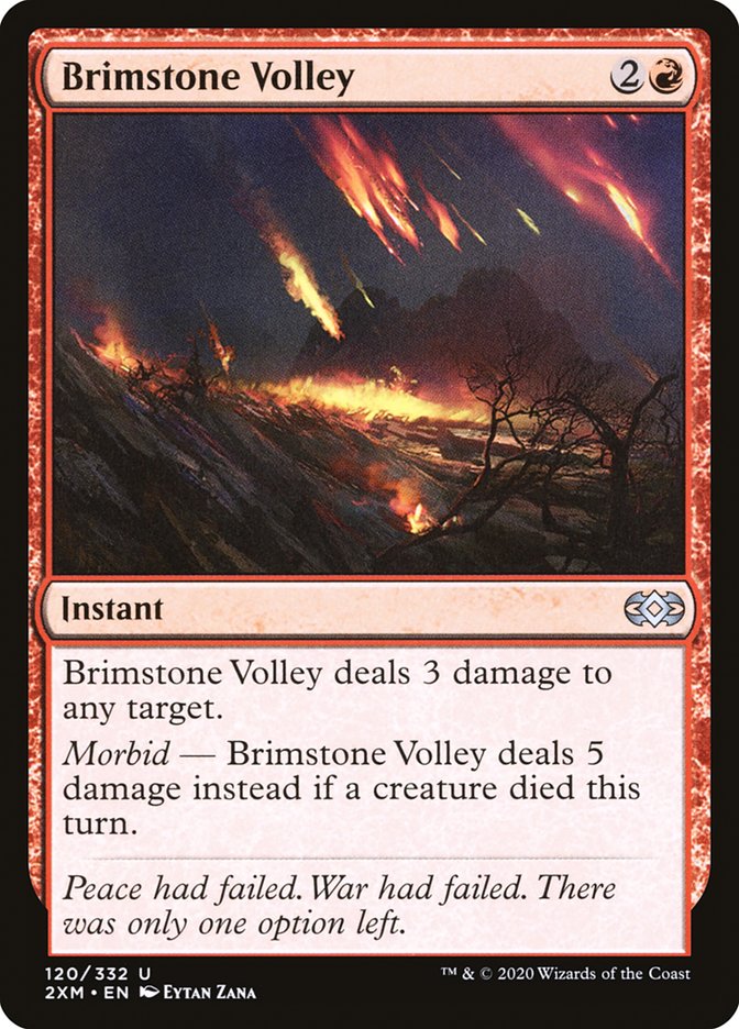 Brimstone Volley