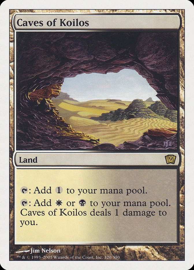 MTG Apocalypse Card # 140 Caves of Koilos