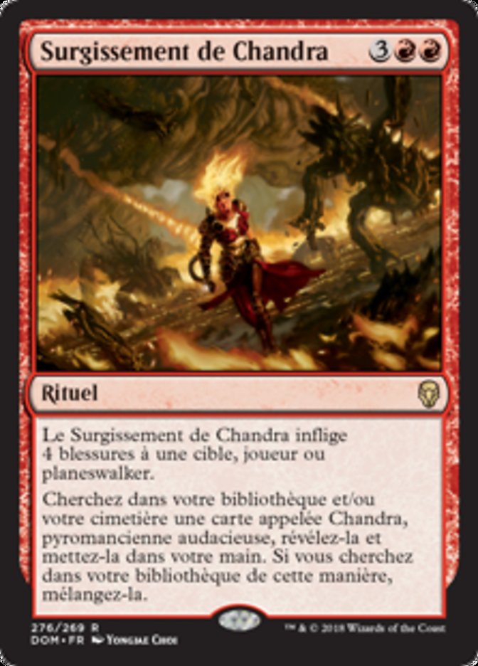 Chandra's Outburst