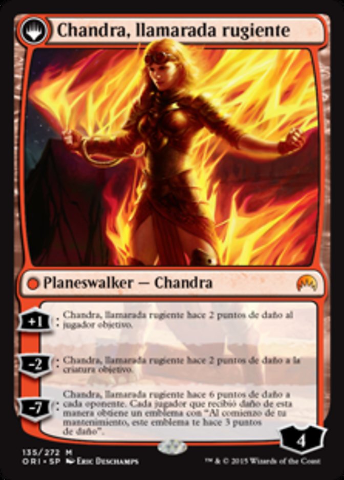 Chandra, Fire of Kaladesh // Chandra, Roaring Flame