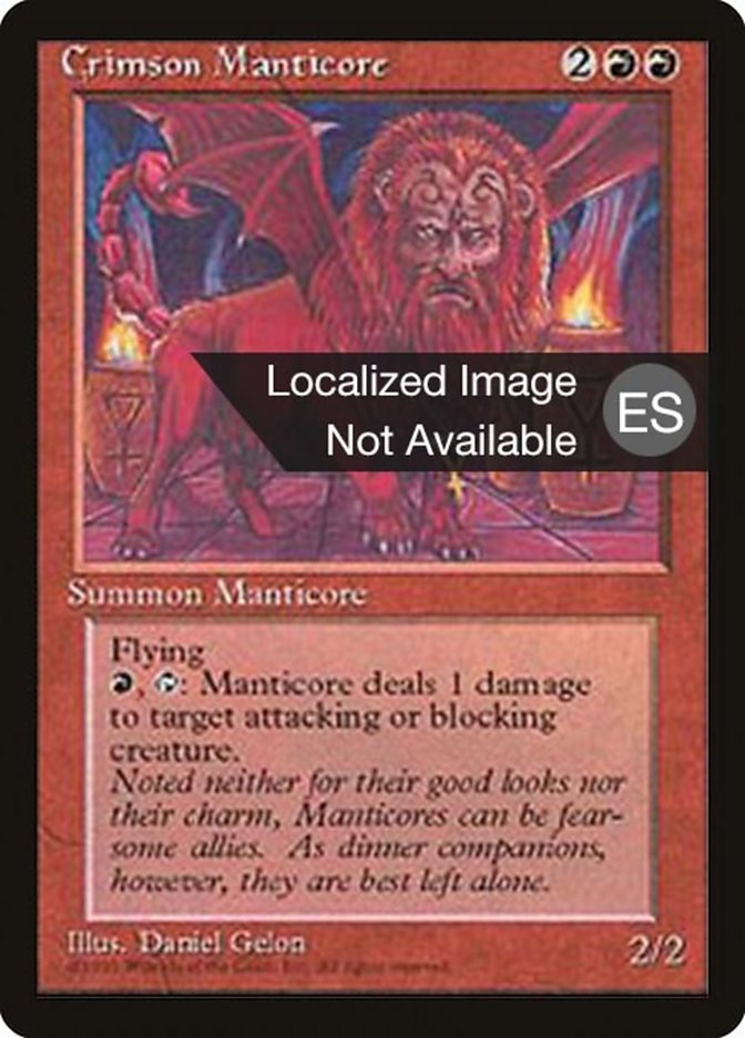 Crimson Manticore