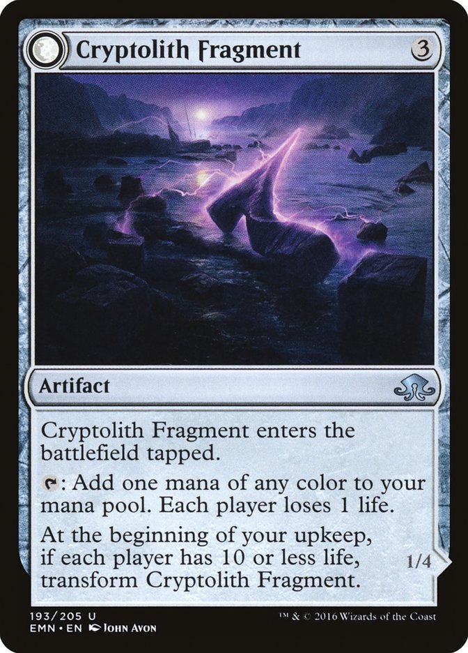 Cryptolith Fragment // Aurora of Emrakul