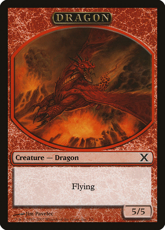 5/5 Dragon Token