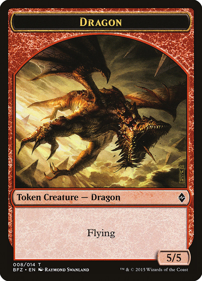 5/5 Dragon Token