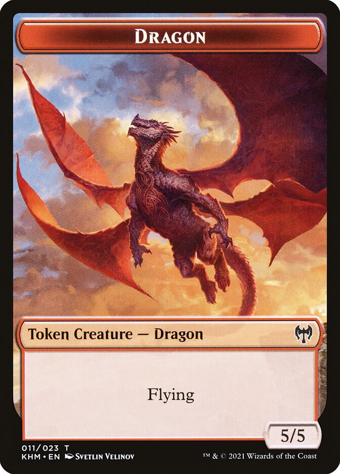 5/5 Dragon Token