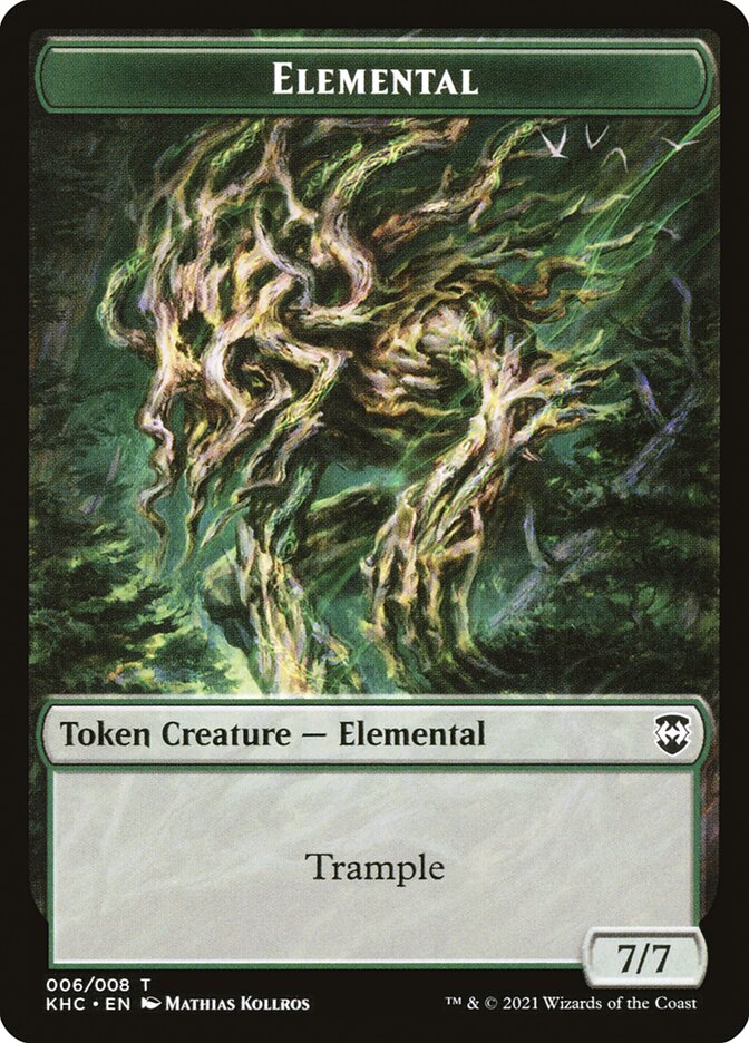 7/7 Elemental Token