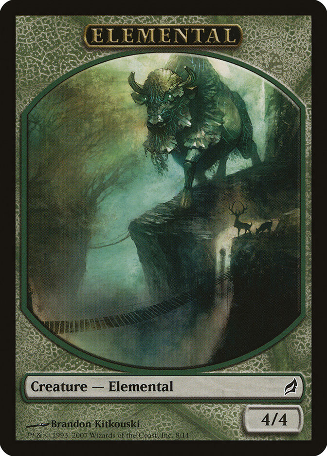 4/4 Elemental Token