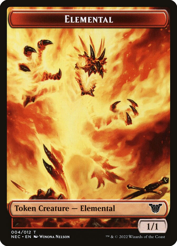 1/1 Elemental Token