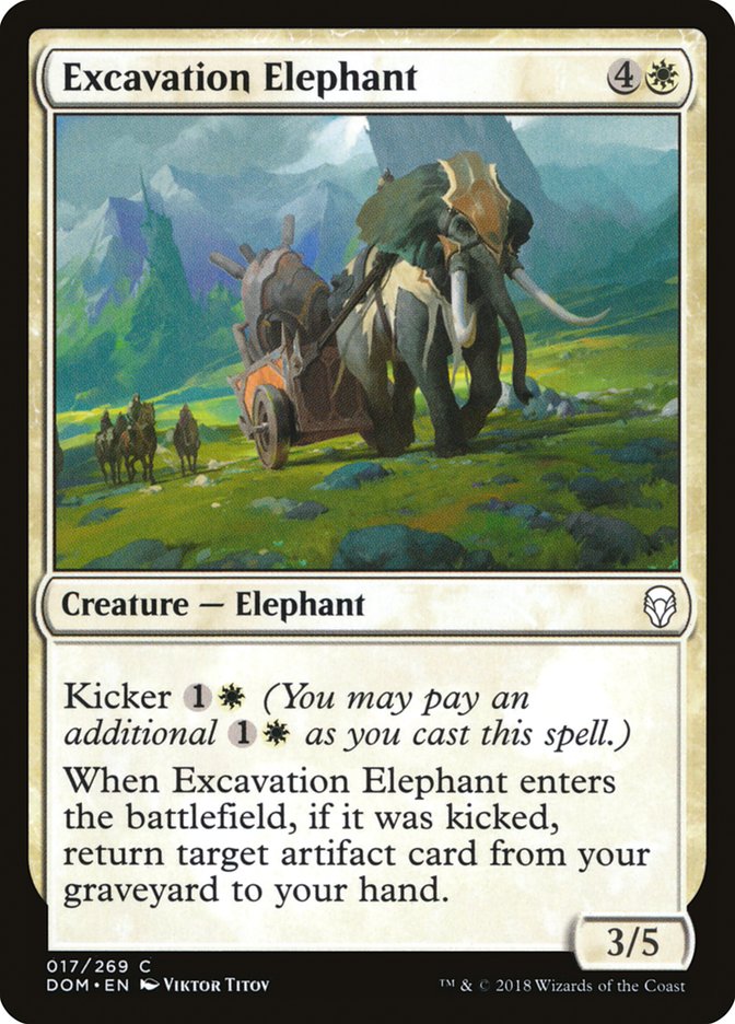 Excavation Elephant