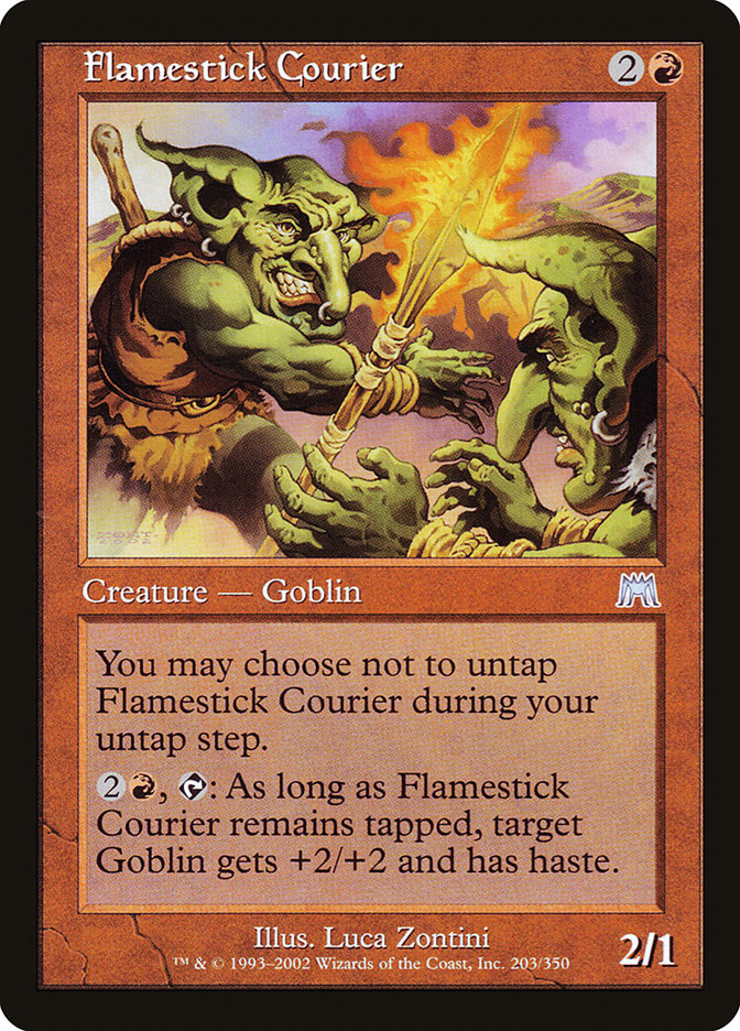 Flamestick Courier