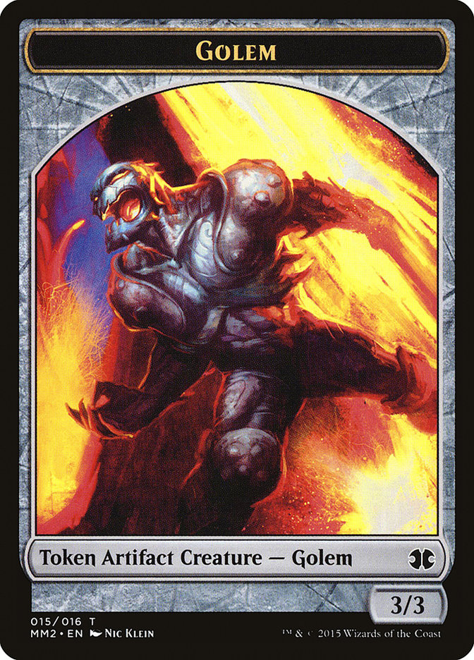 3/3 Golem Token