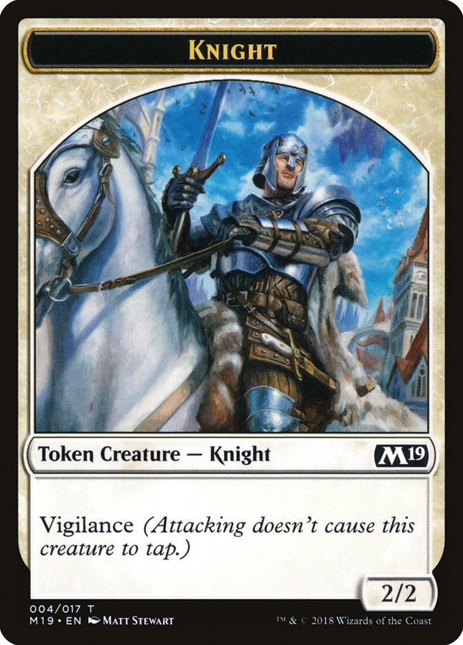 2/2 Knight Token