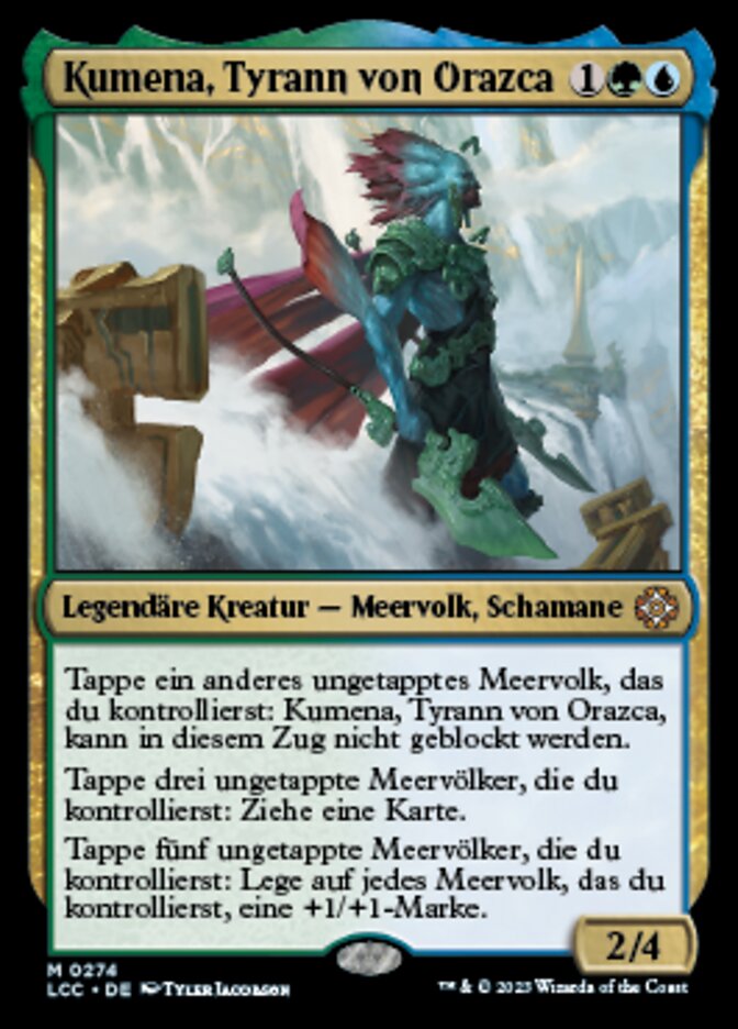 Kumena, Tyrant of Orazca