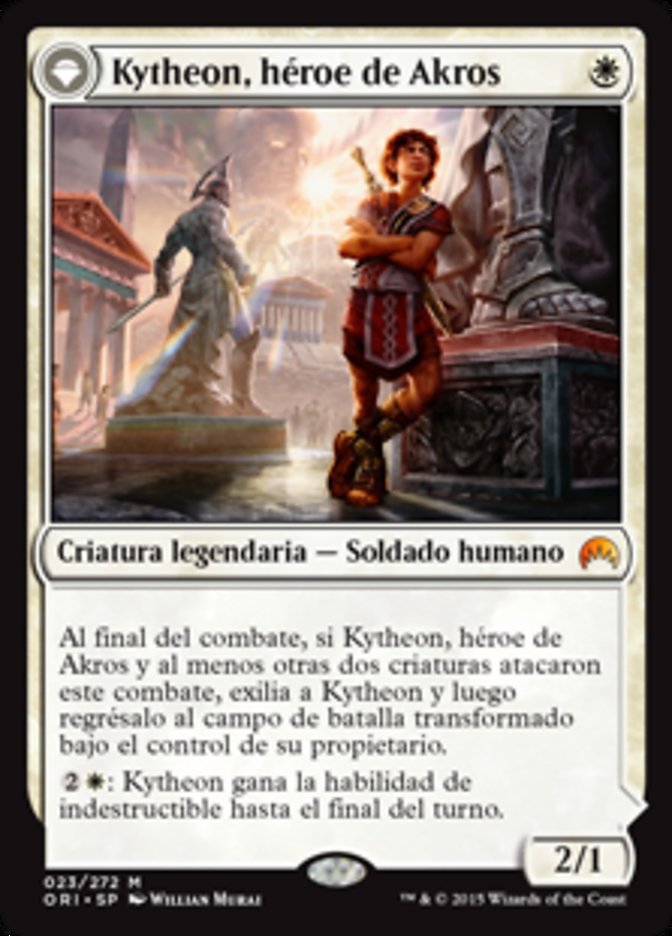 Kytheon, Hero of Akros // Gideon, Battle-Forged