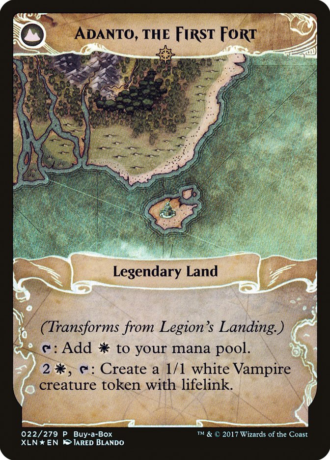 Legion's Landing // Adanto, the First Fort