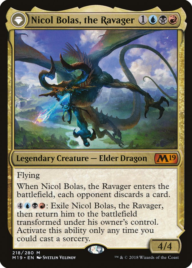 Nicol Bolas, the Ravager // Nicol Bolas, the Arisen