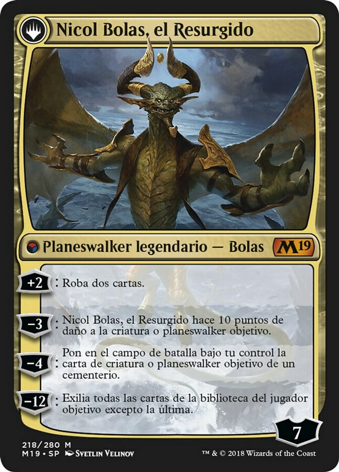 Nicol Bolas, the Ravager // Nicol Bolas, the Arisen