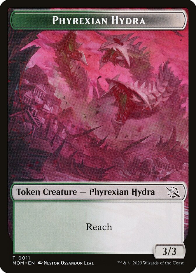 3/3 Phyrexian Hydra Token