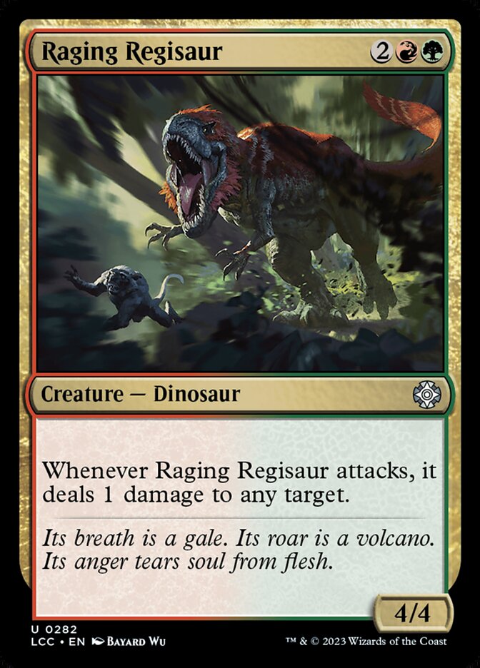 Raging Regisaur