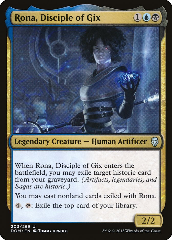 Rona, Disciple of Gix