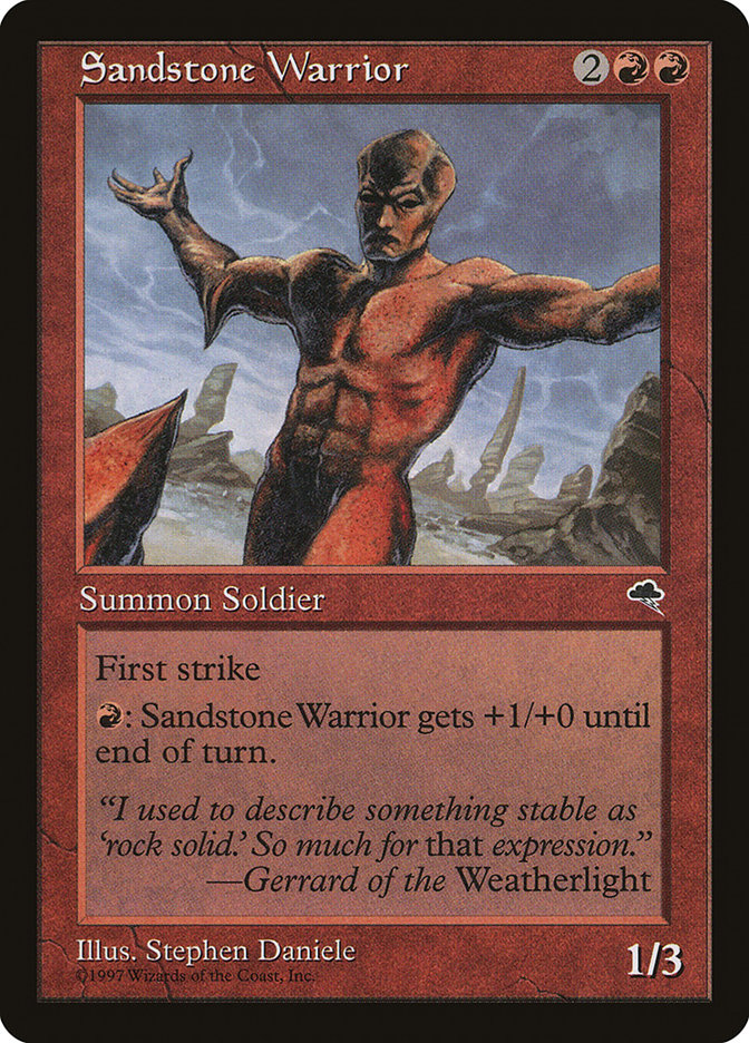 Sandstone Warrior