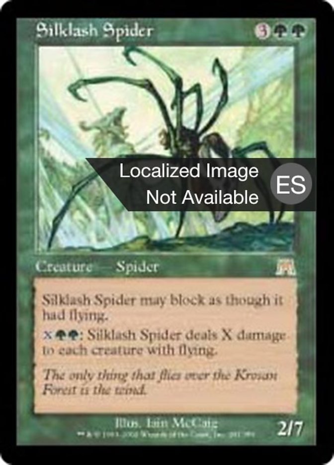 Silklash Spider