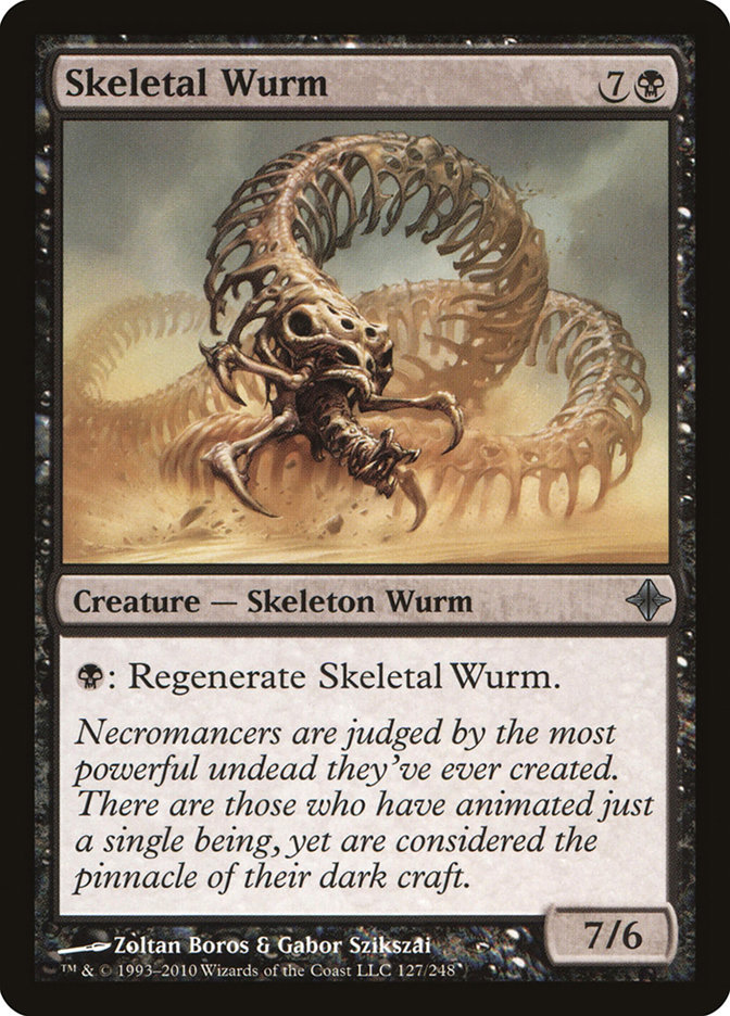 Skeletal Wurm