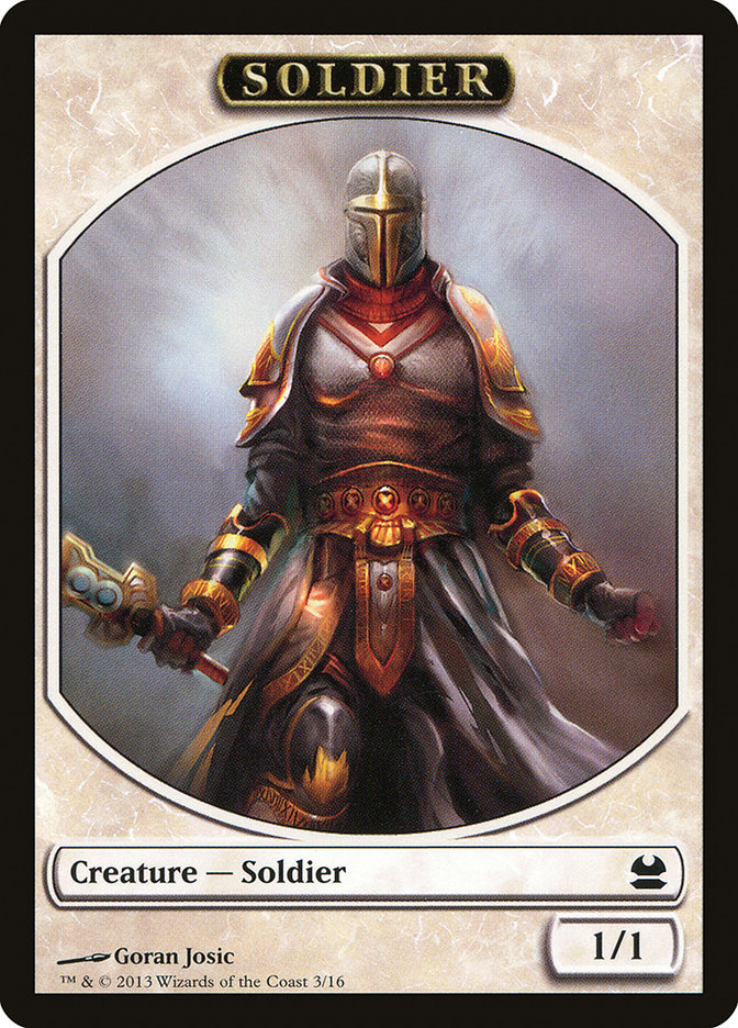 1/1 Soldier Token