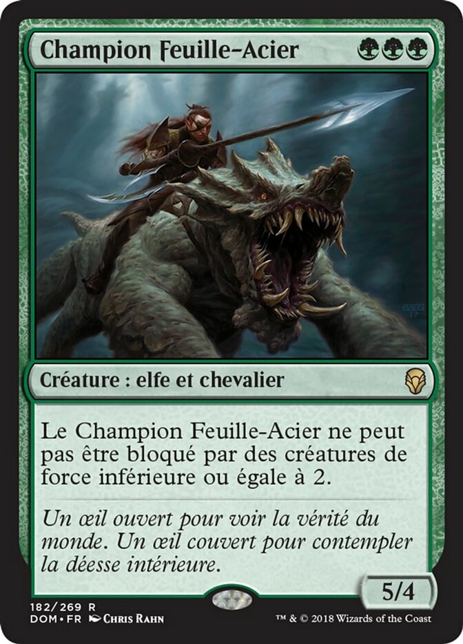 Steel Leaf Champion