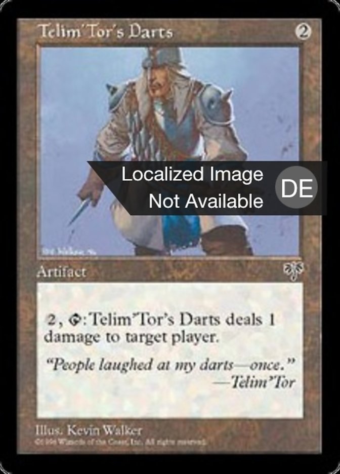 Telim'Tor's Darts