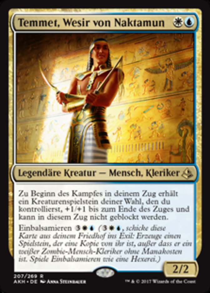 Temmet, Vizier of Naktamun