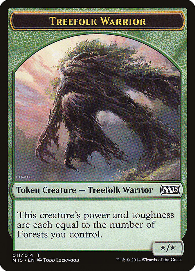 */* Treefolk Warrior Token